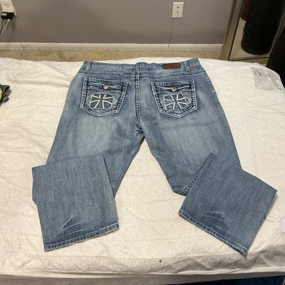 Flypaper blue jeans size 38x32 - Picture 2 of 2